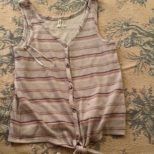 cute striped tank from kohls